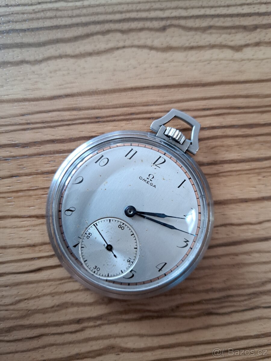 Kapesní hodinky Art Deco Omega