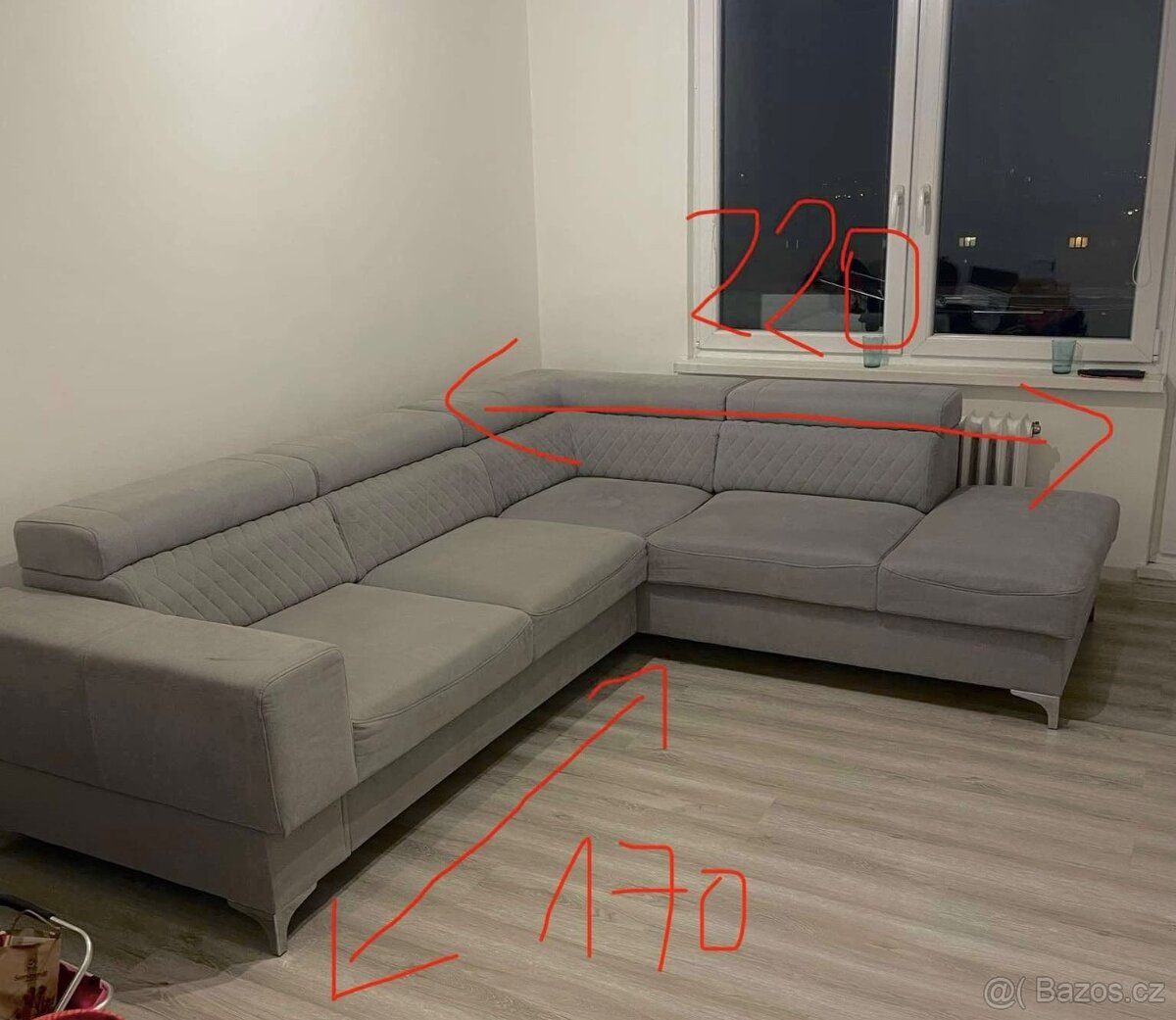 Sedačka do U