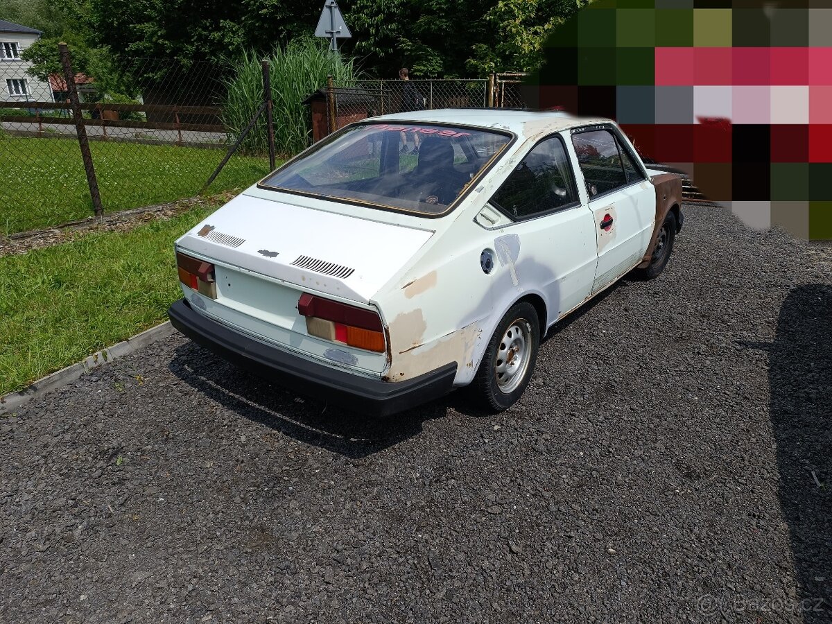 Škoda Rapid 130 s TP 1987 Originál s úpravou TOP karoserie
