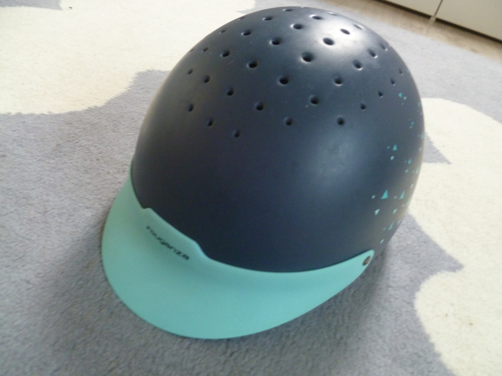 Dětská jezdecká přilba Fouganza vel. S 52-55cm