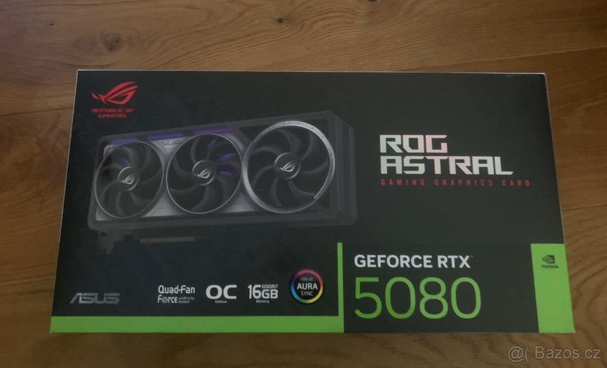 ASUS ROG ASTRAL GeForce RTX 5080 O16G GAMING