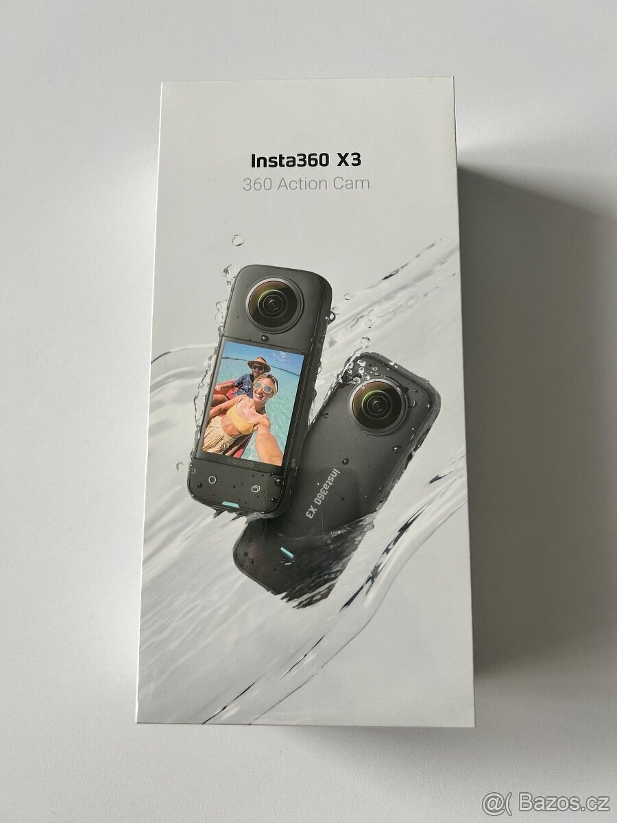 Insta360 X3 – Oblíbená 360° akční kamera
