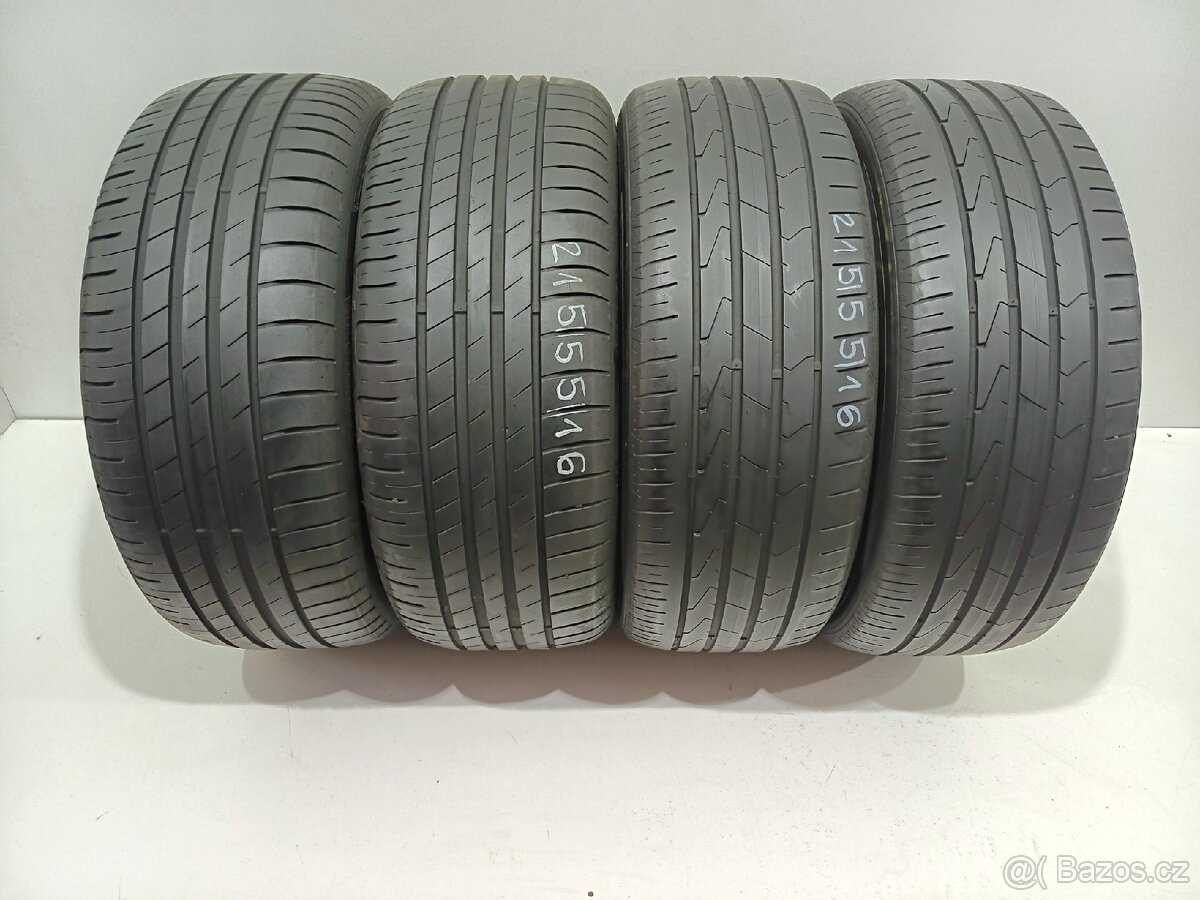 Letní pneu 215/55/16 GoodYear+Hankook