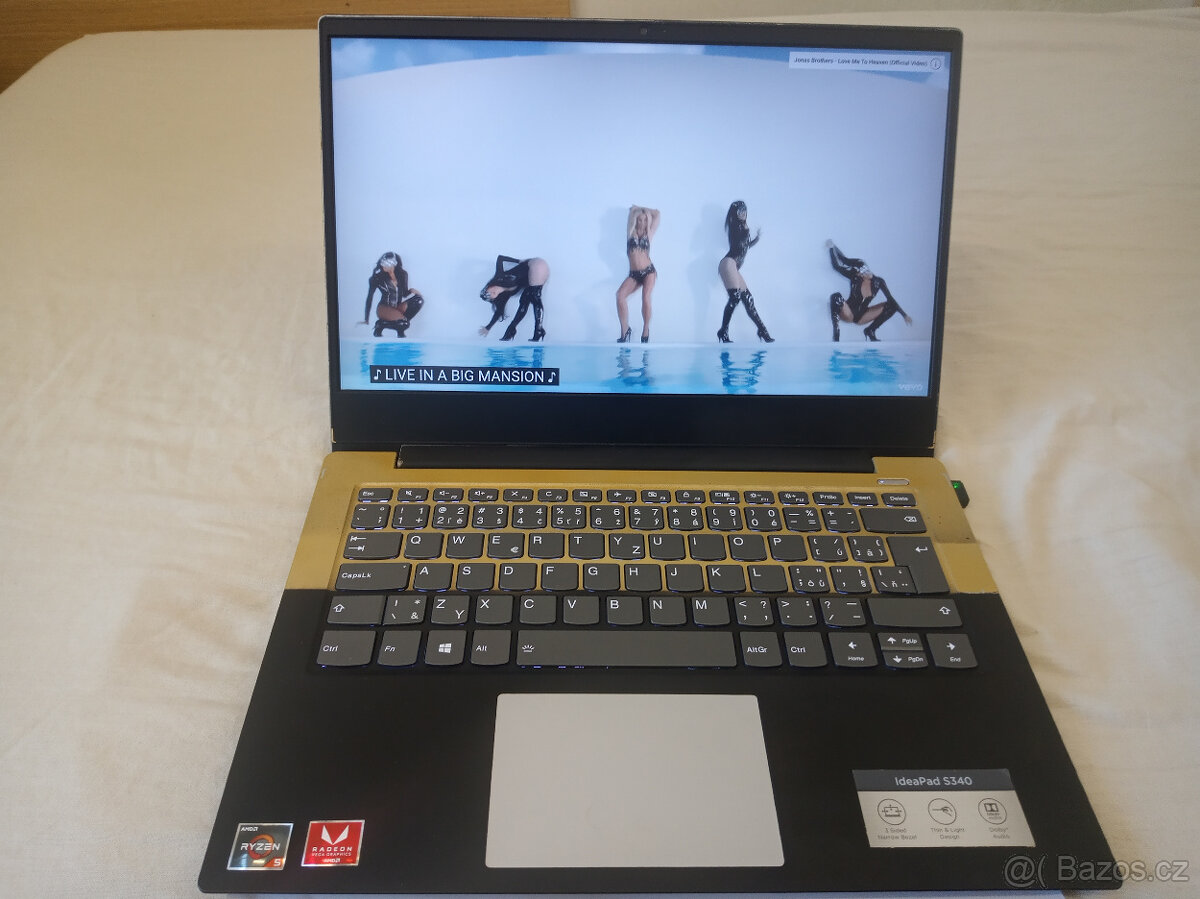 LENOVO IDEAPAD S340-14API -(14", Ryzen 5, FHD, OK baterie, 