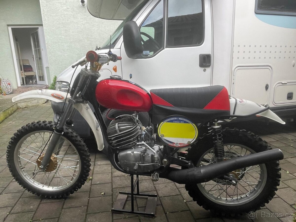 ČZ Motokros classic 380