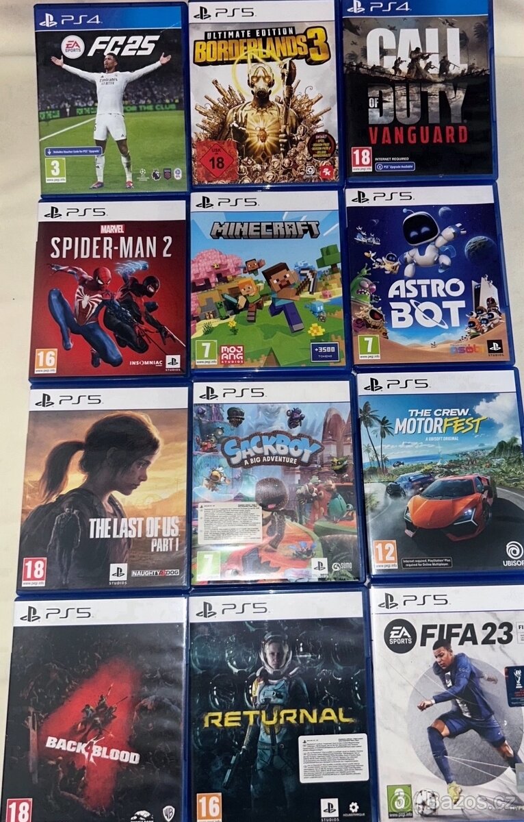 Hry na ps5 a ps4 , playstation 5
