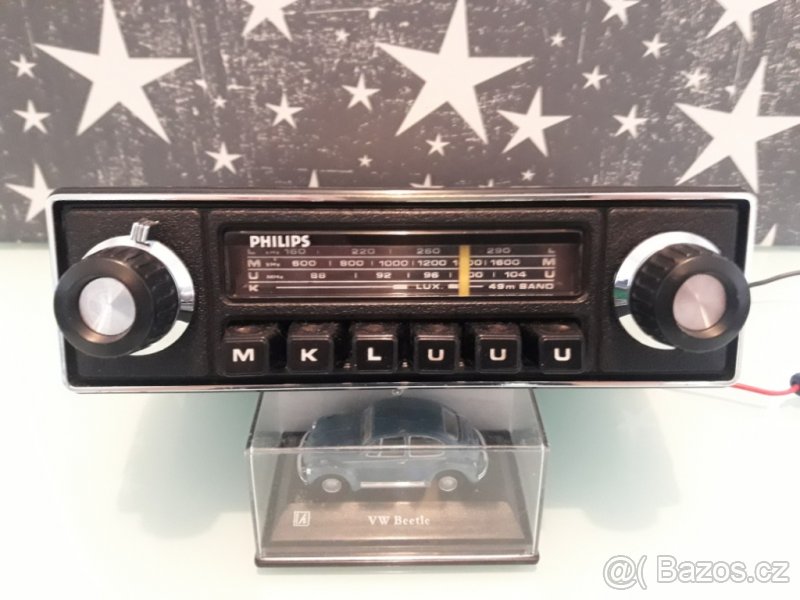 Autorádio Philips Tourismo 22RN531/22 rok 1973/74