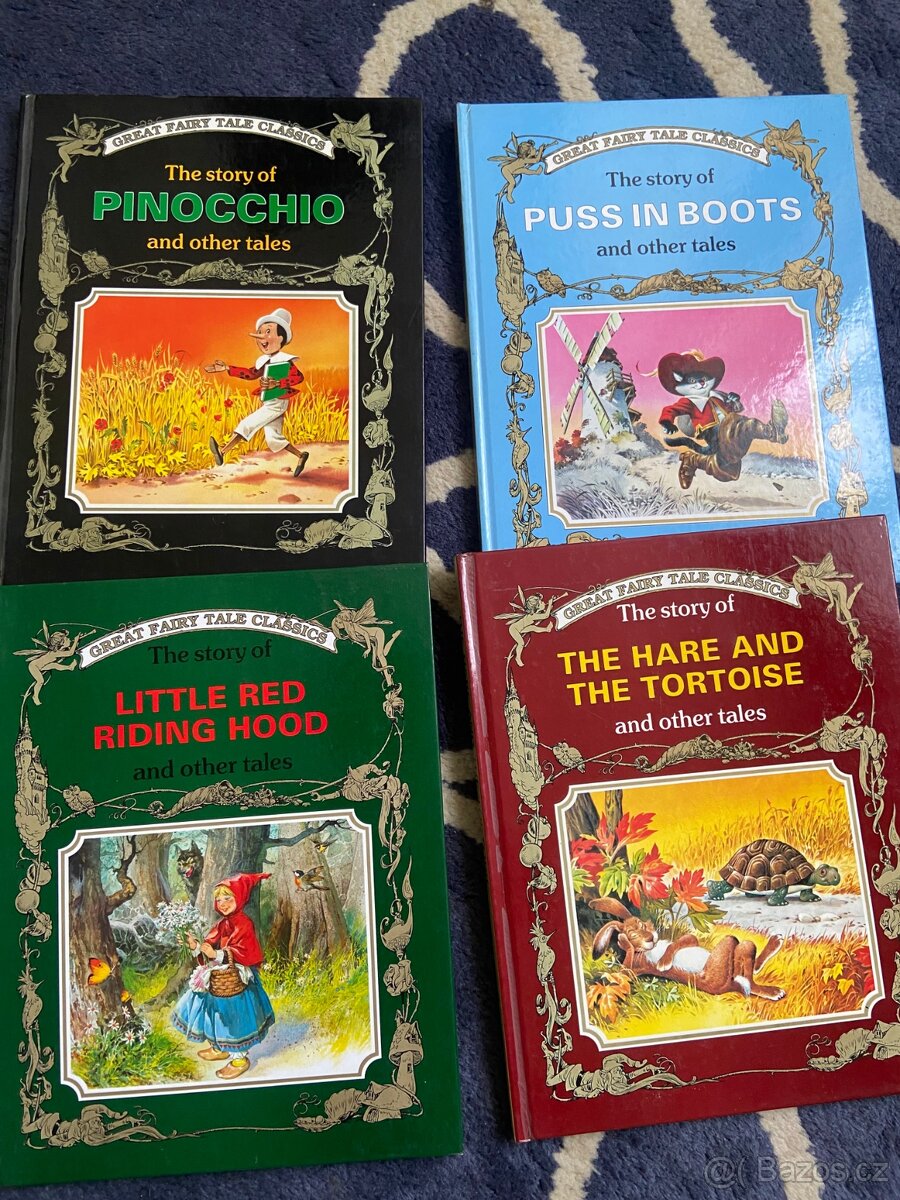 Prodam knihy pohadek v anglictine cca 4 ks.