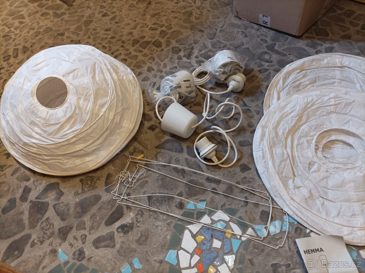 3ks Hemma Ikea objímka s cylindrem