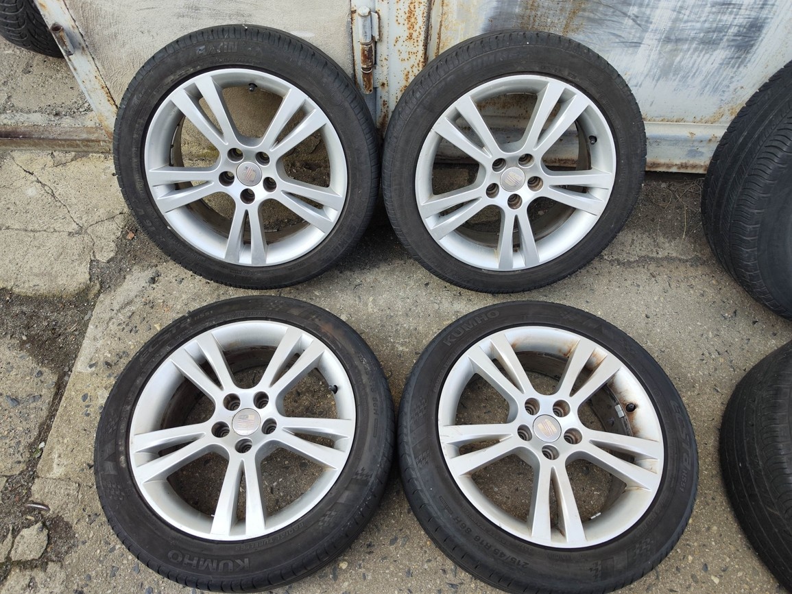 16"letní alu sada 5x100 origo Seat Ibiza Fabia Rapid Polo