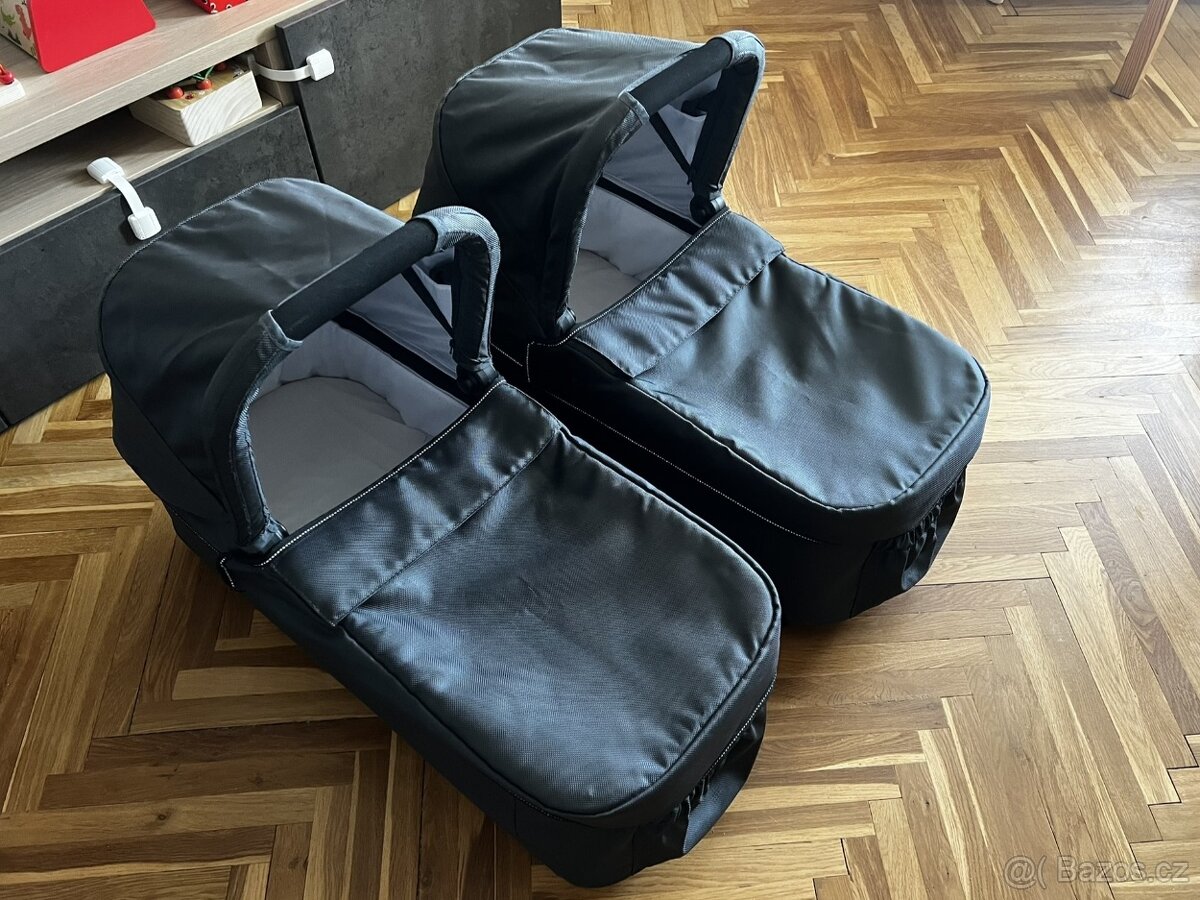 Korbičky Easywalker Duo - Platinum - rok záruka