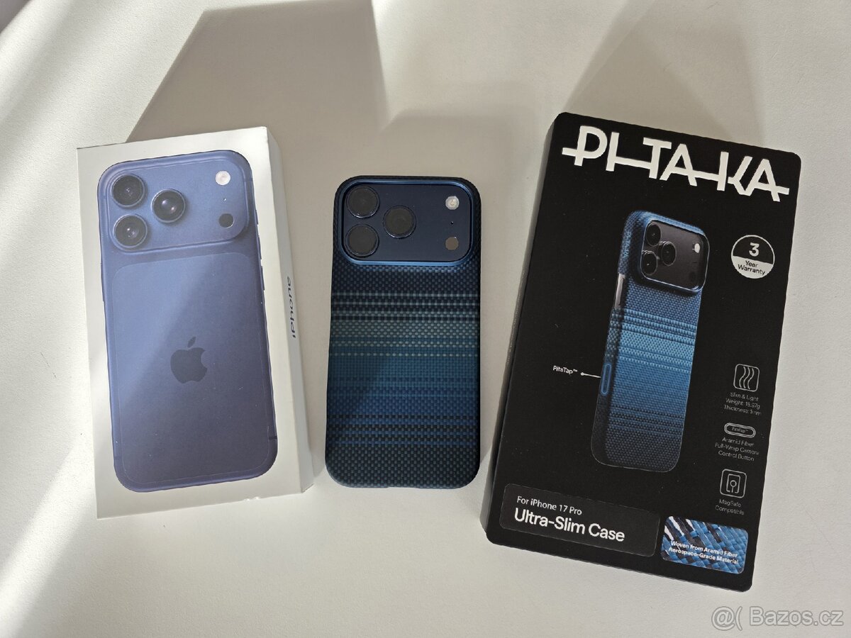 Iphone 17 Pro 256gb + kryt PITAKA
