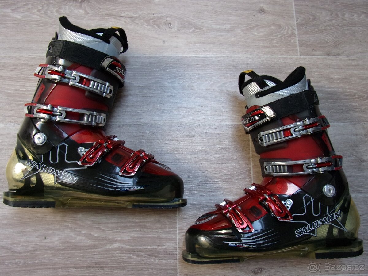 lyžáky 46, lyžařské boty 46 , 30,5 cm, Salomon 100