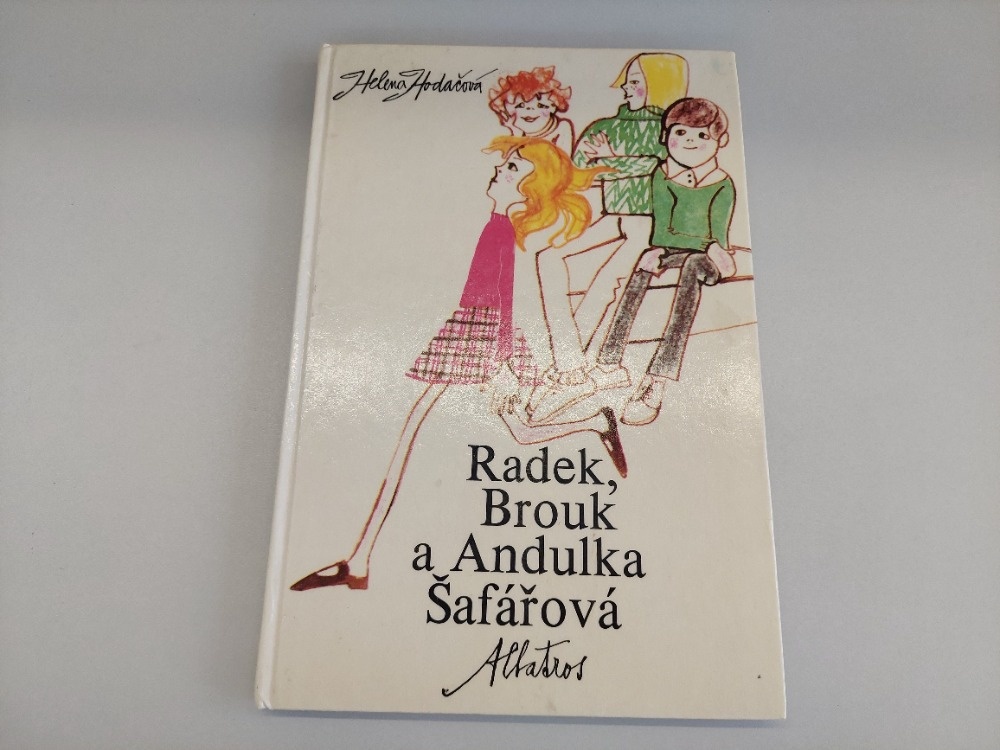 Helena Hodačová - Radek, brouk a Andulka Šafářová kniha děti