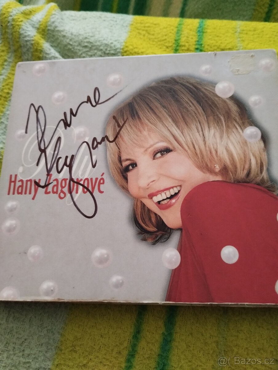 Predám dvoj CD Hany Zagorovej s podpisom