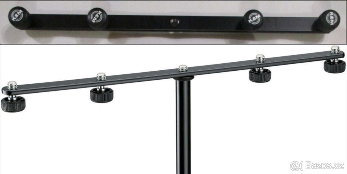 Držák pro 4 mikrofony Konig & Meyer