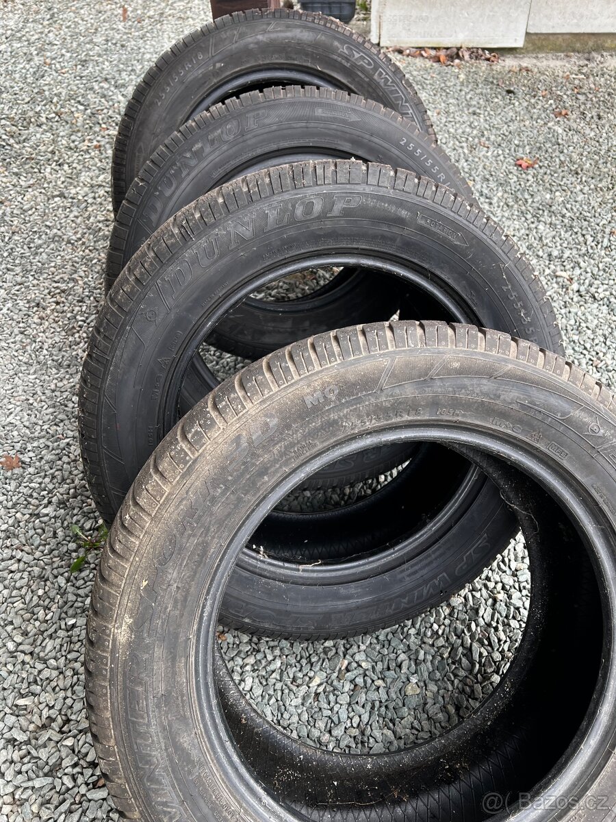 Prodám dunlop 255/55r18