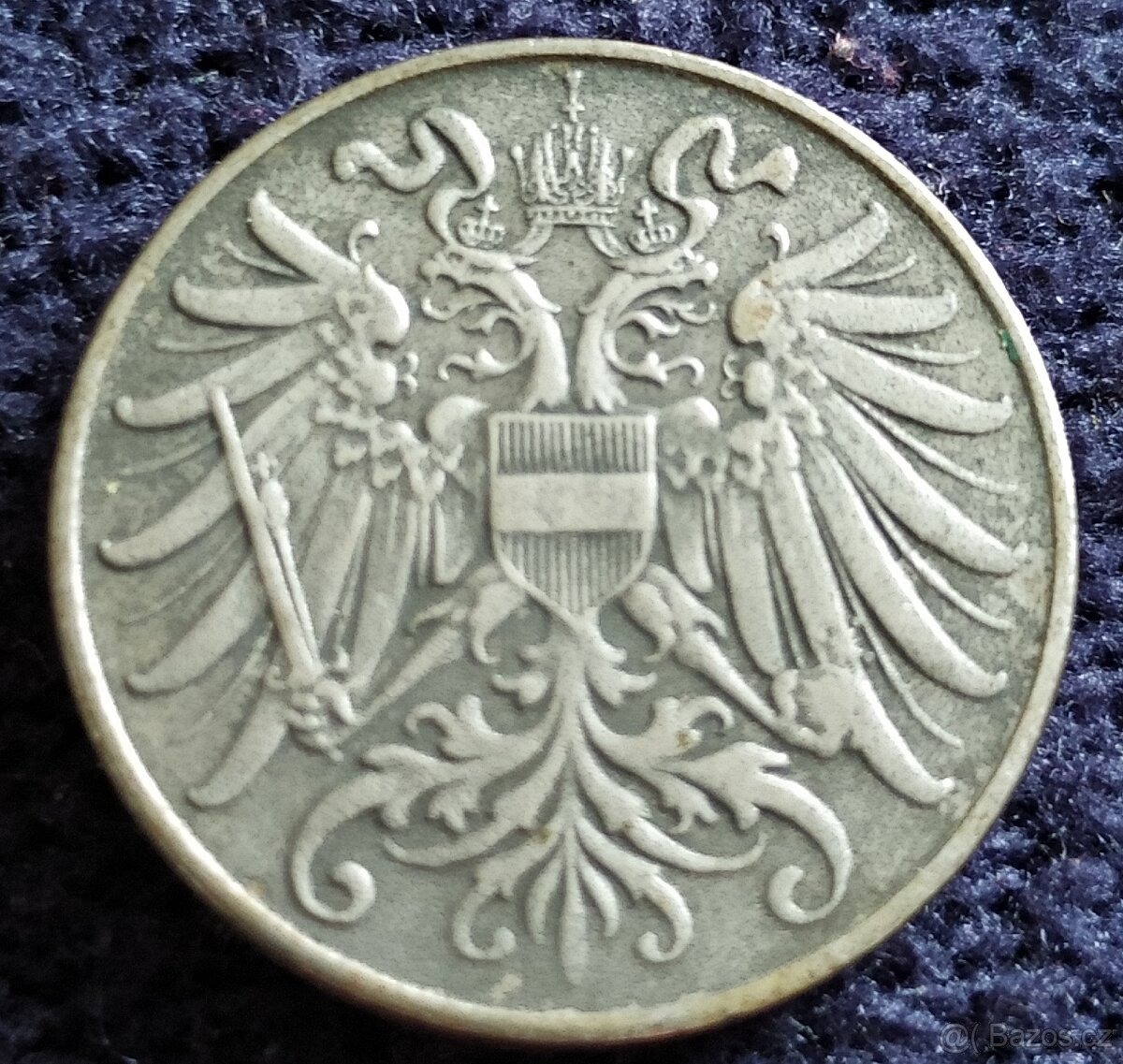 2 haléře 1916,1917,1918 b.zn. Rakousko-Uhersko