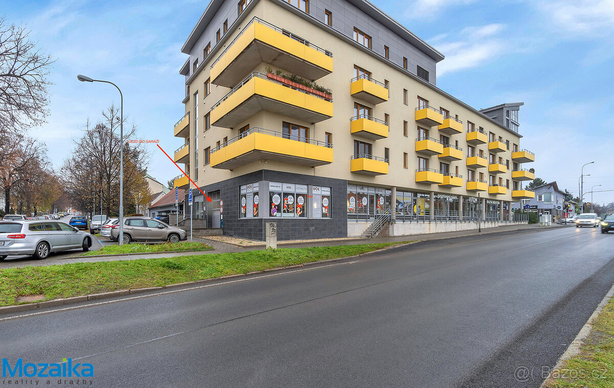 Garážové stání v Brně-Židenicích