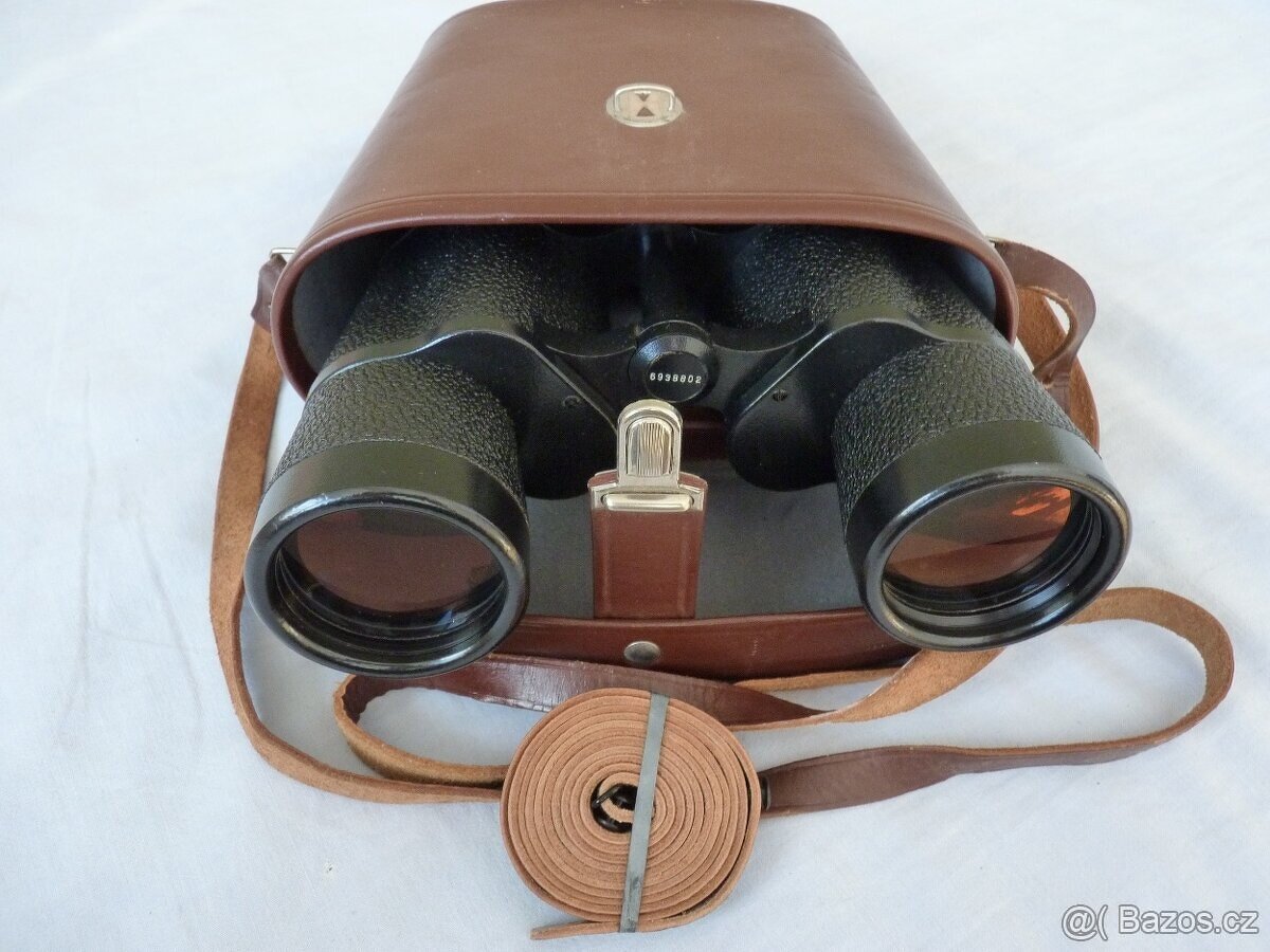 Prodám dalekohled Zeiss Jena Jenoptem 10x50W Multi-Coated