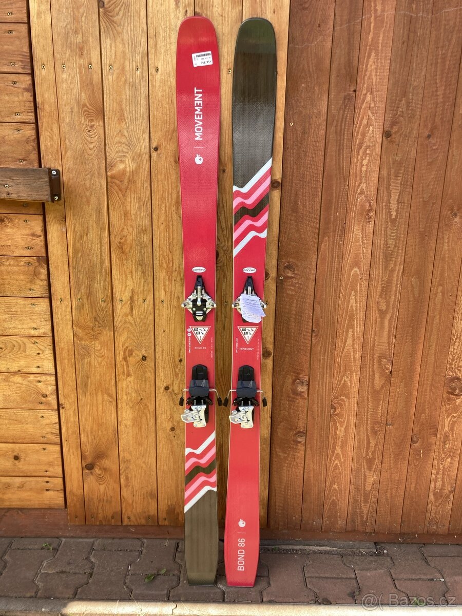 Nový skialp komplet MOVEMENT BOND 86 + DYNAFIT + G3 pásy