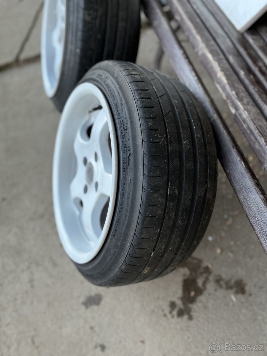 Alu rial r16, 9.5j pneu 195/45 4x108