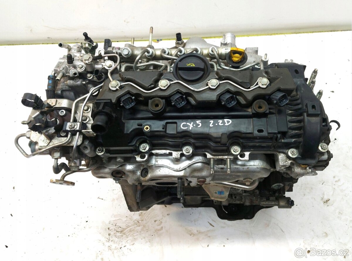 MAZDA CX-5 II 2.2TD – kompletní motor SHY8, 19 tisíc