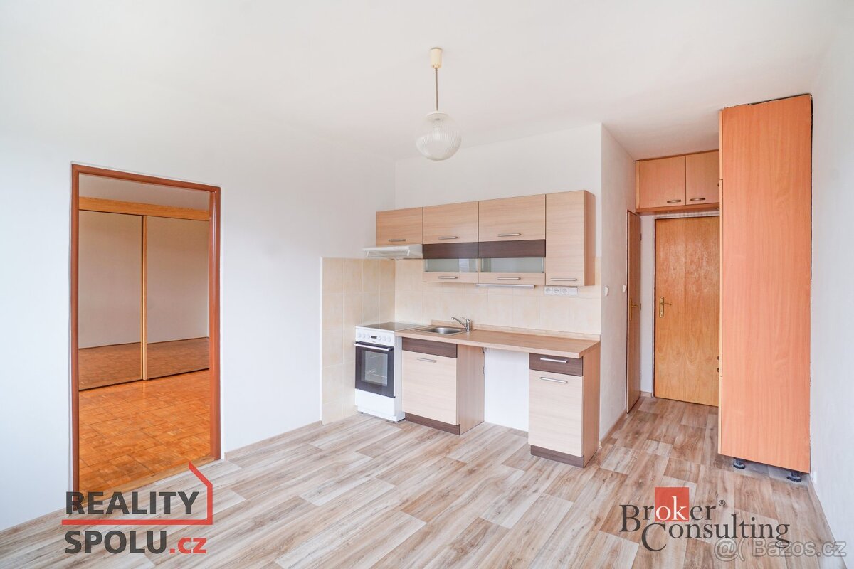 Pronájem, byty/1+1, 36 m2, Družstevní 331, 38232 Velešín, Če