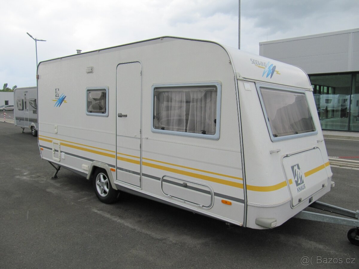 Prodám karavan Knaus 500TK,r.v.1999 + předstan.