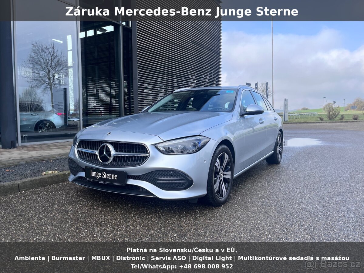 Mercedes-Benz C třída W206 Burmester Ambientní osvětlení MBU