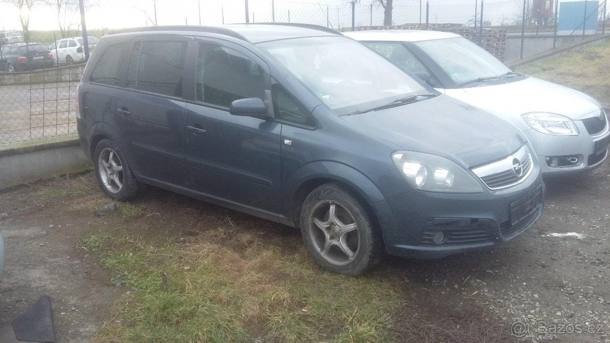 opel zafira b 1.9cdti 110kw rv2006 doklady srn
