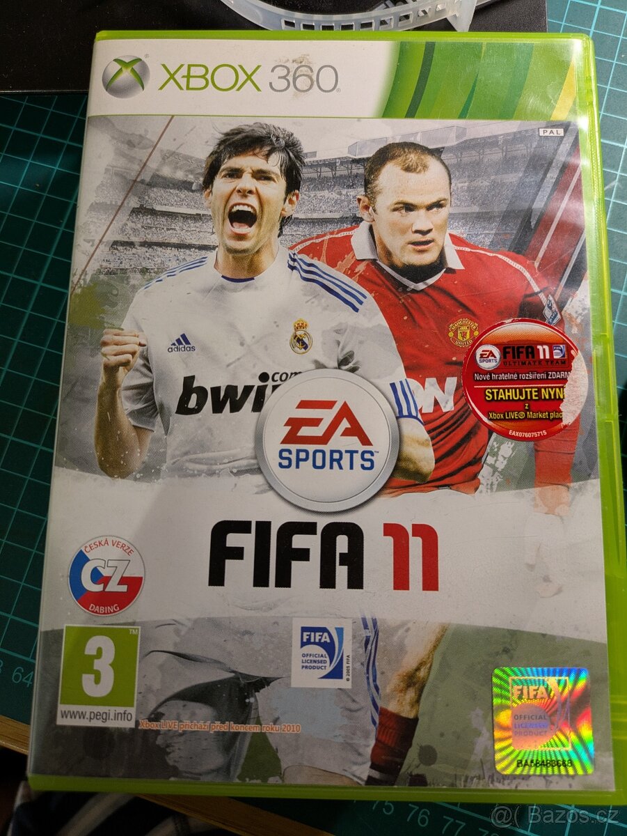 Fifa 11, Fifa 17, NHL 15 na XBOX360