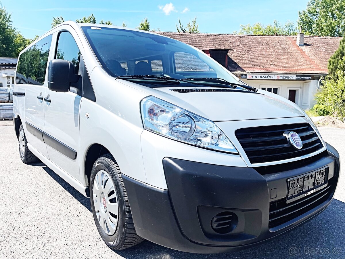 FIAT SCUDO 1.6 90MULTIJET 9MÍST 89.000KM 66KW