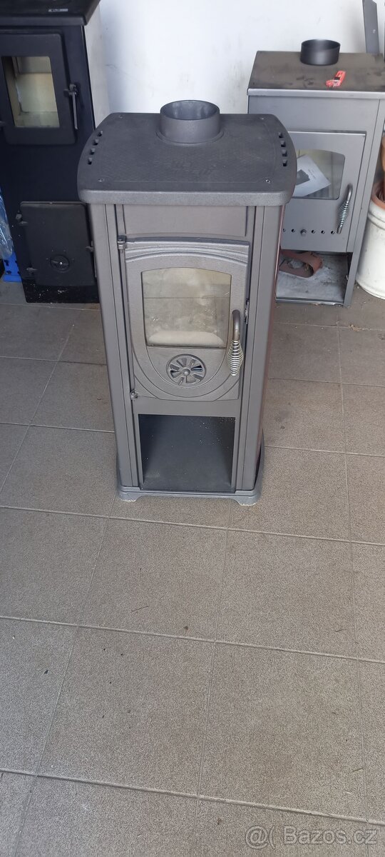 Krbová kamna OKTA ECO, teplovzdušná 3,9 kW
