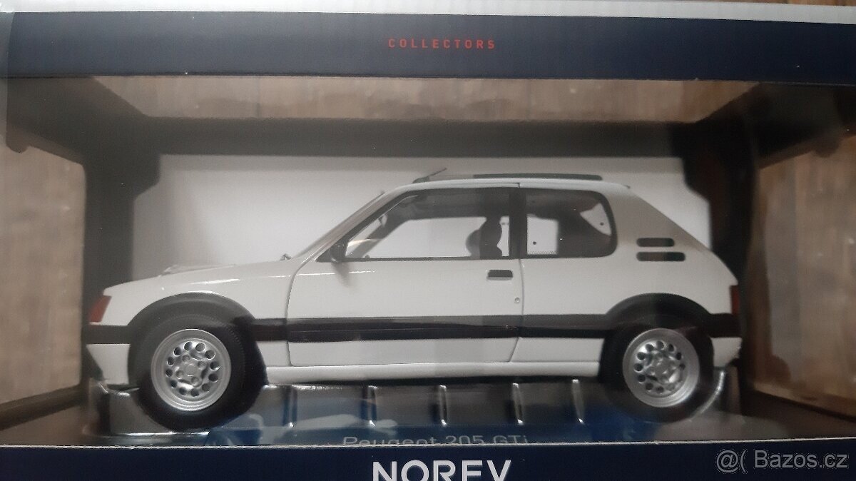 Norev 1/18 Peugeot 205 GTi bílá
