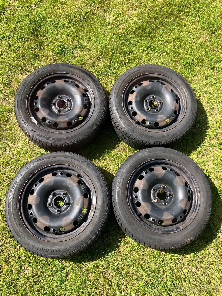185/55 R15 + poklice