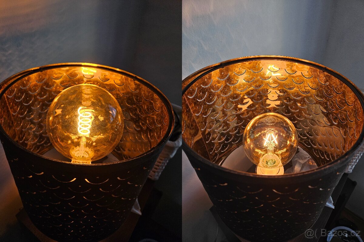 Žárovky LED IKEA - teplé světlo 2x25cm + 1x15cm