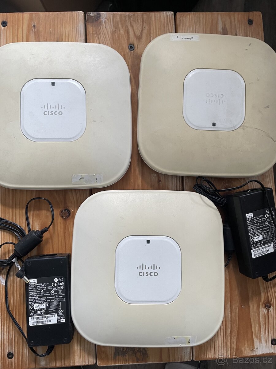 4x bezdrátový access point WiFi 5GHz Cisco AIR-AP1142N-E-K9