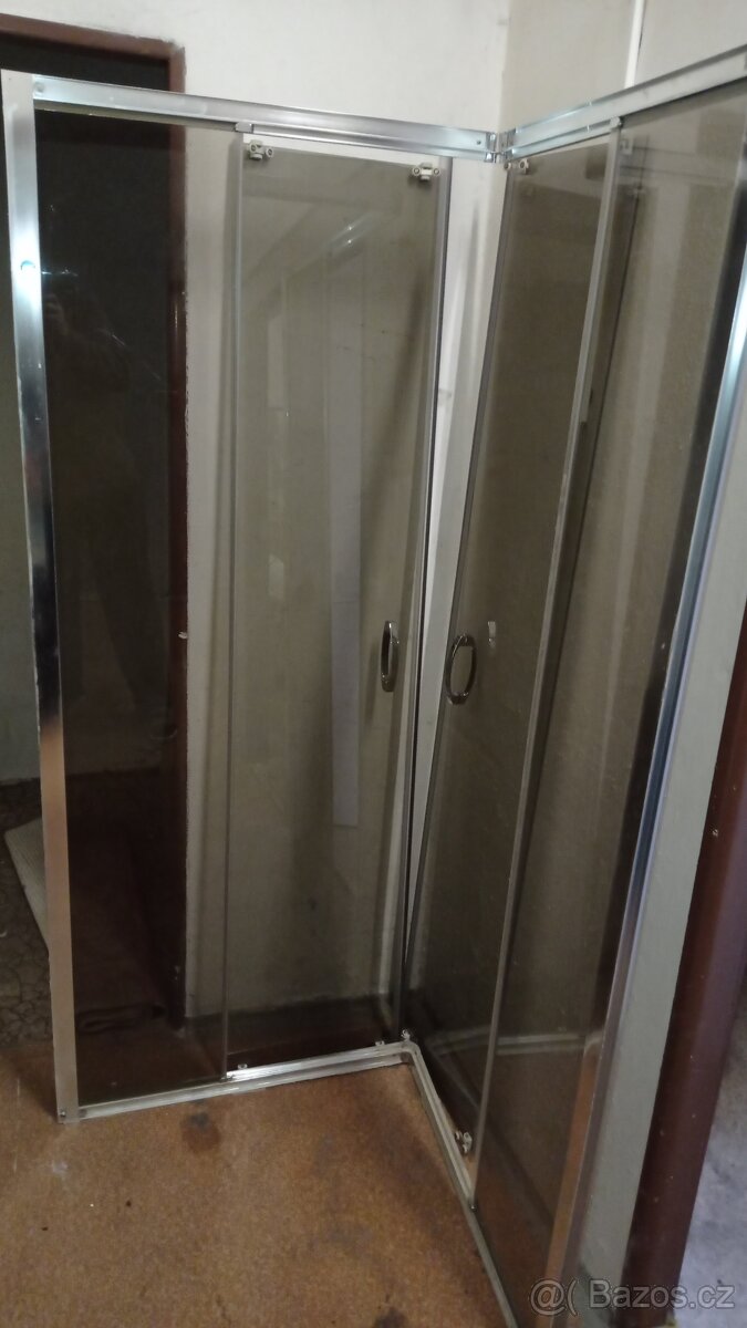 SLEVA Sprchový kout bez vaničky 80x80x190