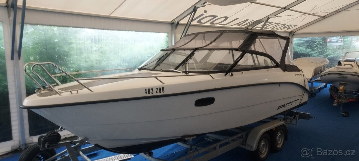 loď AMT 230DC, motor Honda BF 250 (pouze 69 Mth)