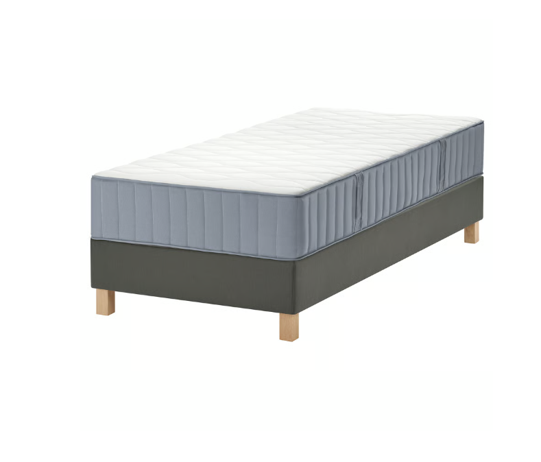 LYNGÖR IKEA - Čalouněná postel - 200x90 cm + matrace