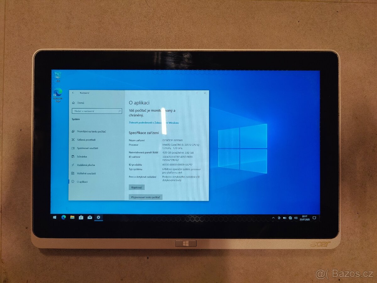 Tablet Acer W700