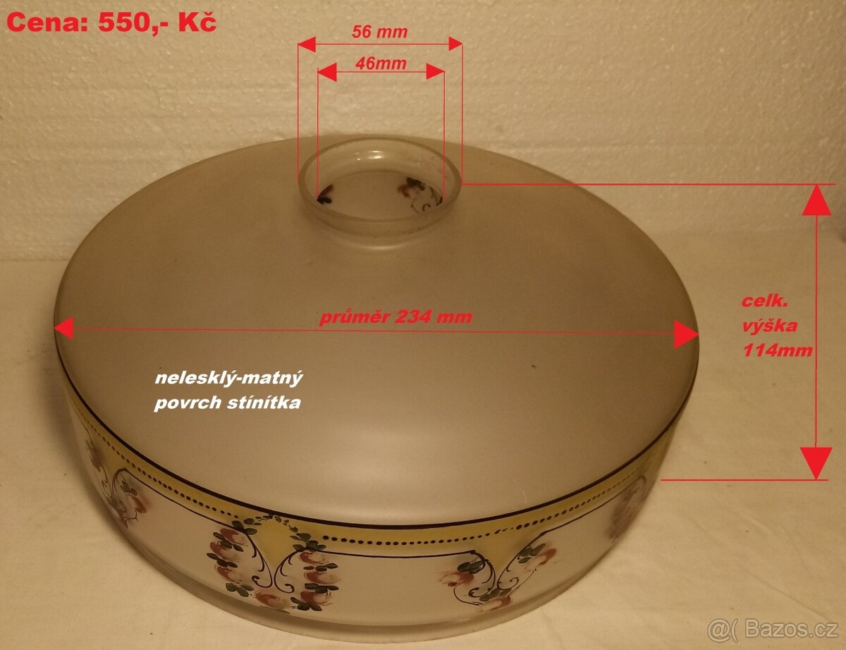 Stínítka na lampu stará