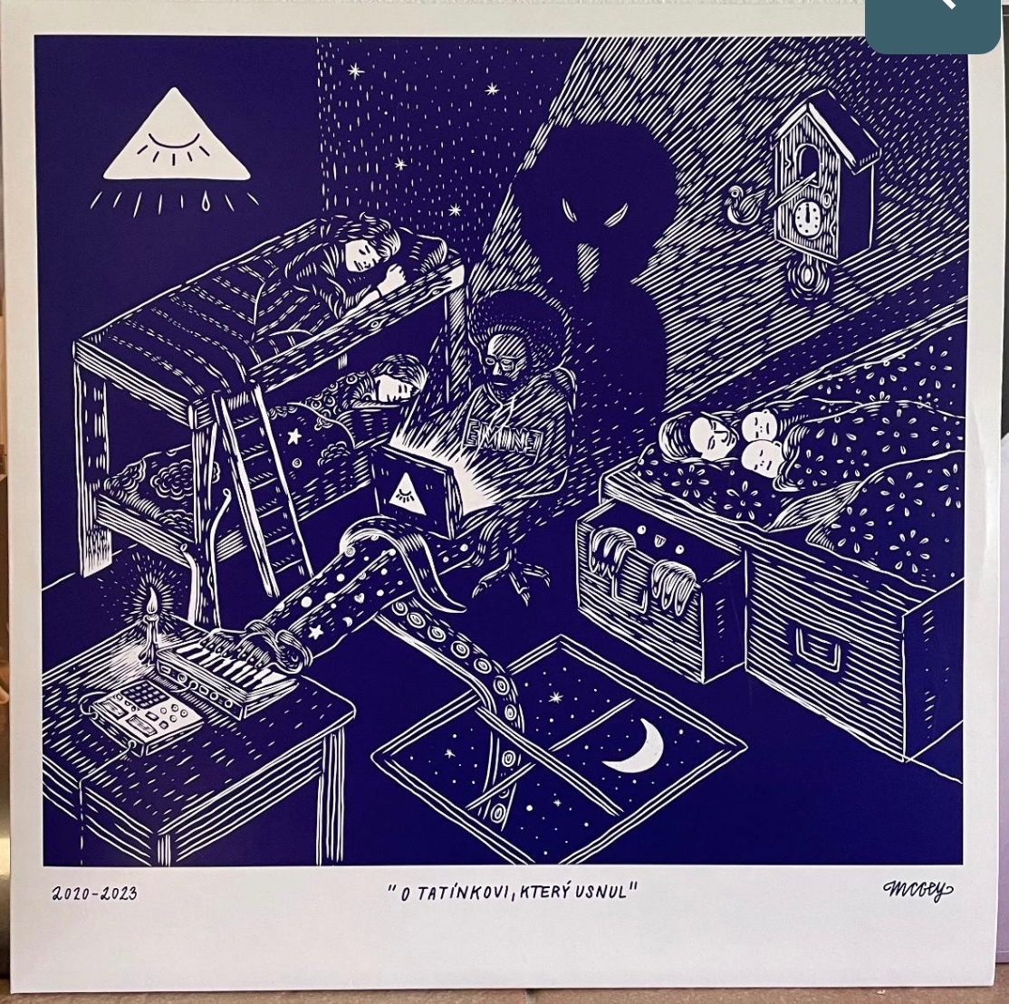 Vinyl MC Gey - O tatinkovi, ktery usnul LP 3rd press