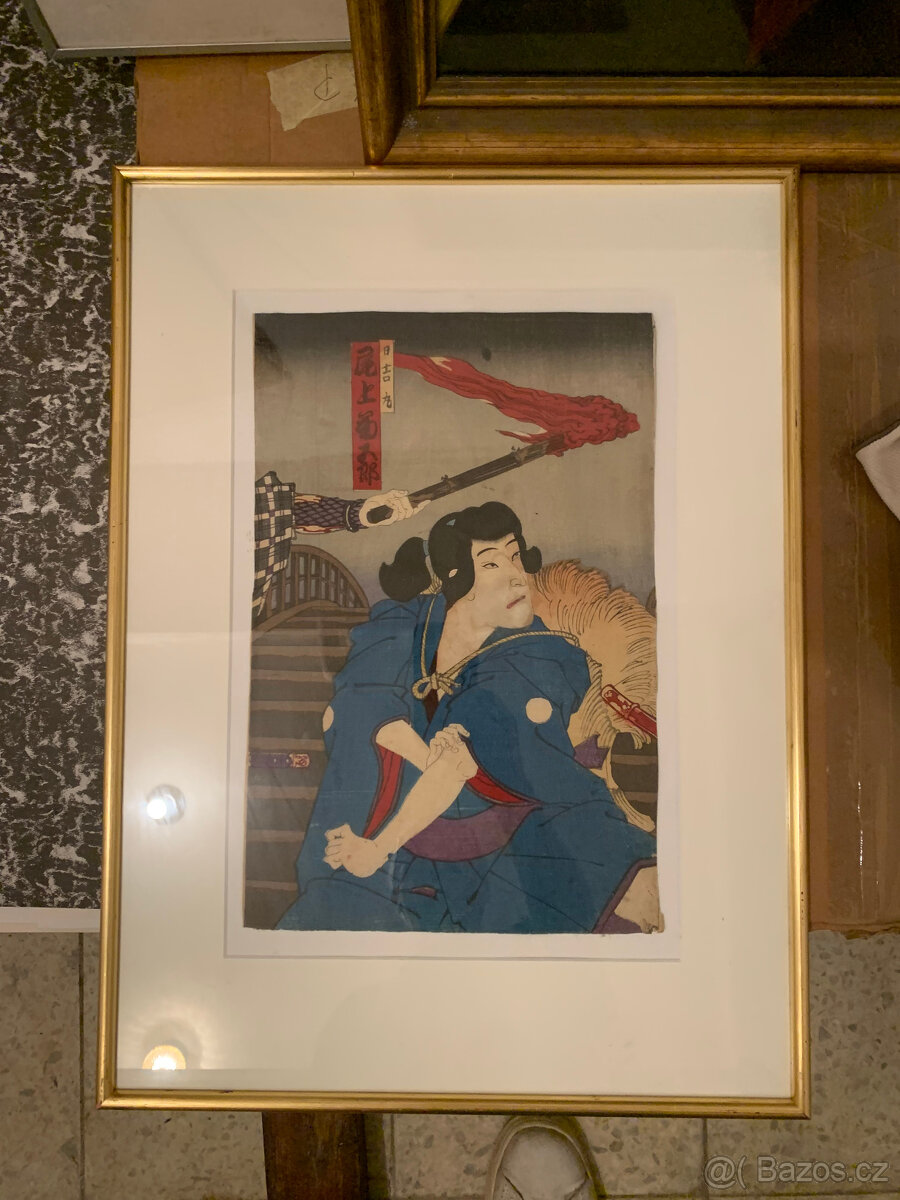 Japonský tisk dřevořez
