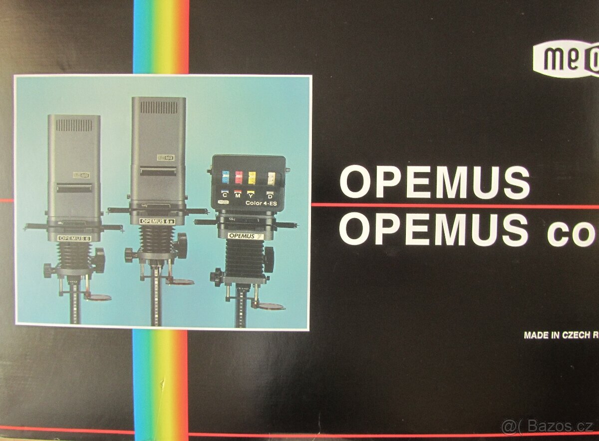 Opemus-6 zvětšovák kino až 6x6 úplně nový,orig.balení návod