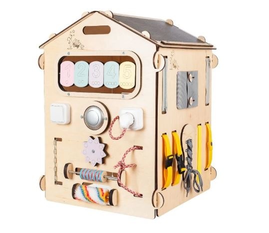 Montesori domeček Aktivity board od Elis design