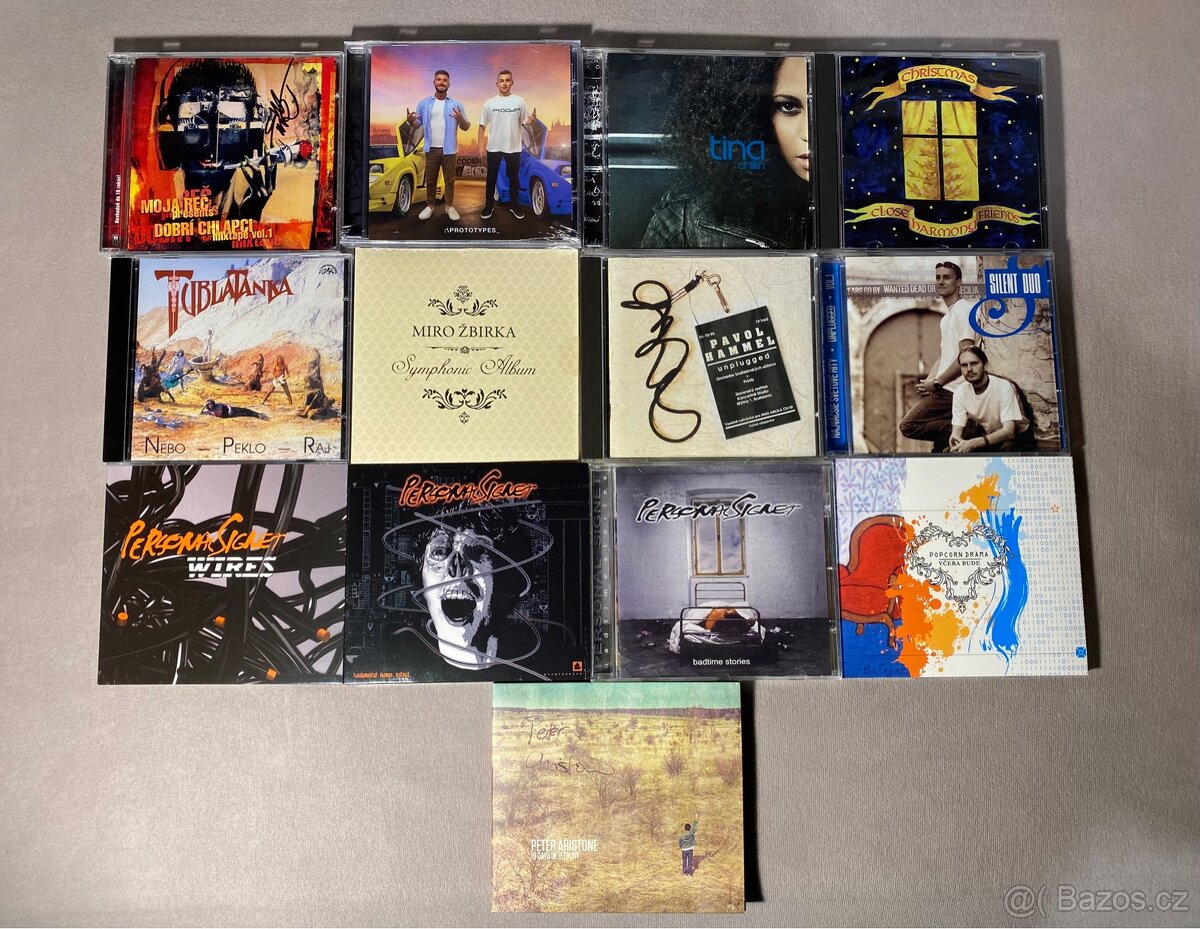 Cd Ego, Moja Reč, Tina, P. Hammel, M. Žbirka, Tublatanka