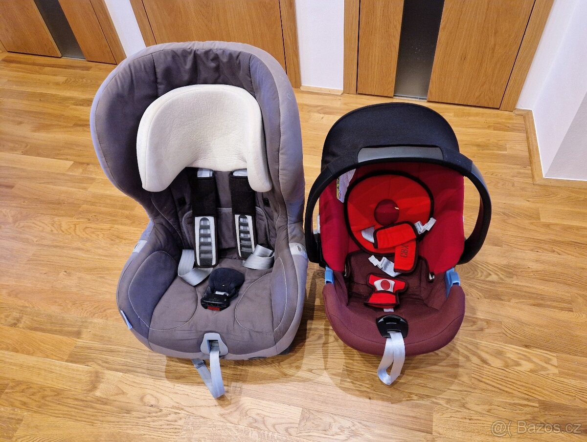 Autosedačka Britax Römer KING plus a vajíčko CBX