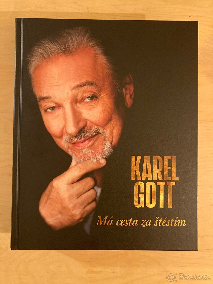 Kniha Má cesta za štěstím Karel Gott